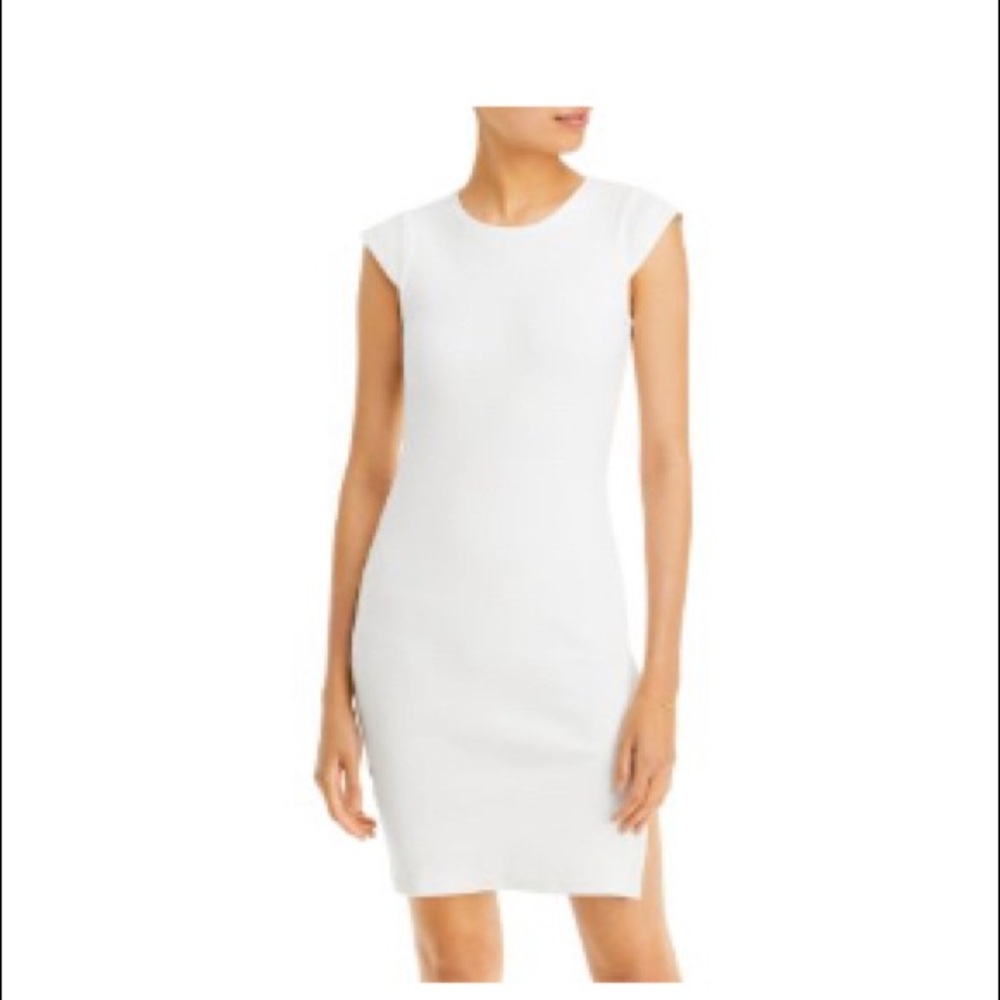 Aqua Rib Knit Bodycon Dress - 100% Exclusive